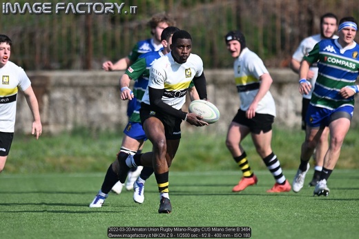 2022-03-20 Amatori Union Rugby Milano-Rugby CUS Milano Serie B 3464
